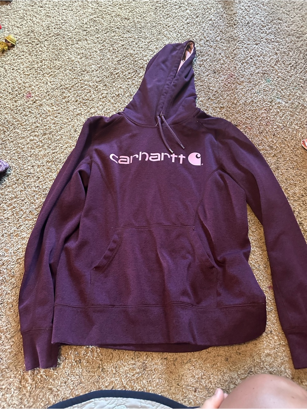 Carhartt Women's Plum Pullover Hoodie with Logo
